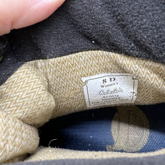 Cabela's Womens Size 8D Dry Plus Thinsulate Hiking Boot 83-0534 - Picture 14 of 14